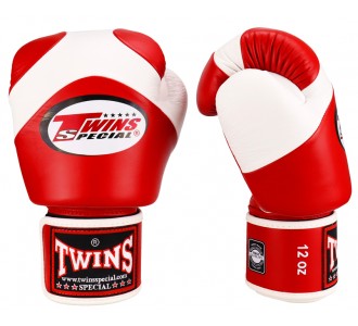 Боксерские перчатки Twins Special (BGVL-13 red/white)